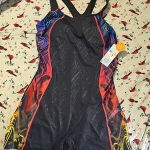 Colorful Women's One Piece Swimsuit